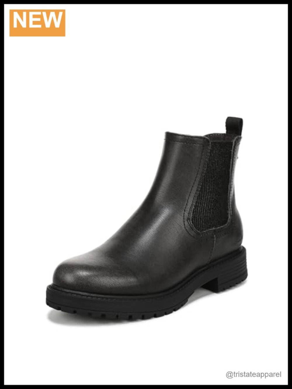 Blowfish Malibu Alfie Women's Chelsea Ankle Boots Faux Leather Round Toe Slip-On